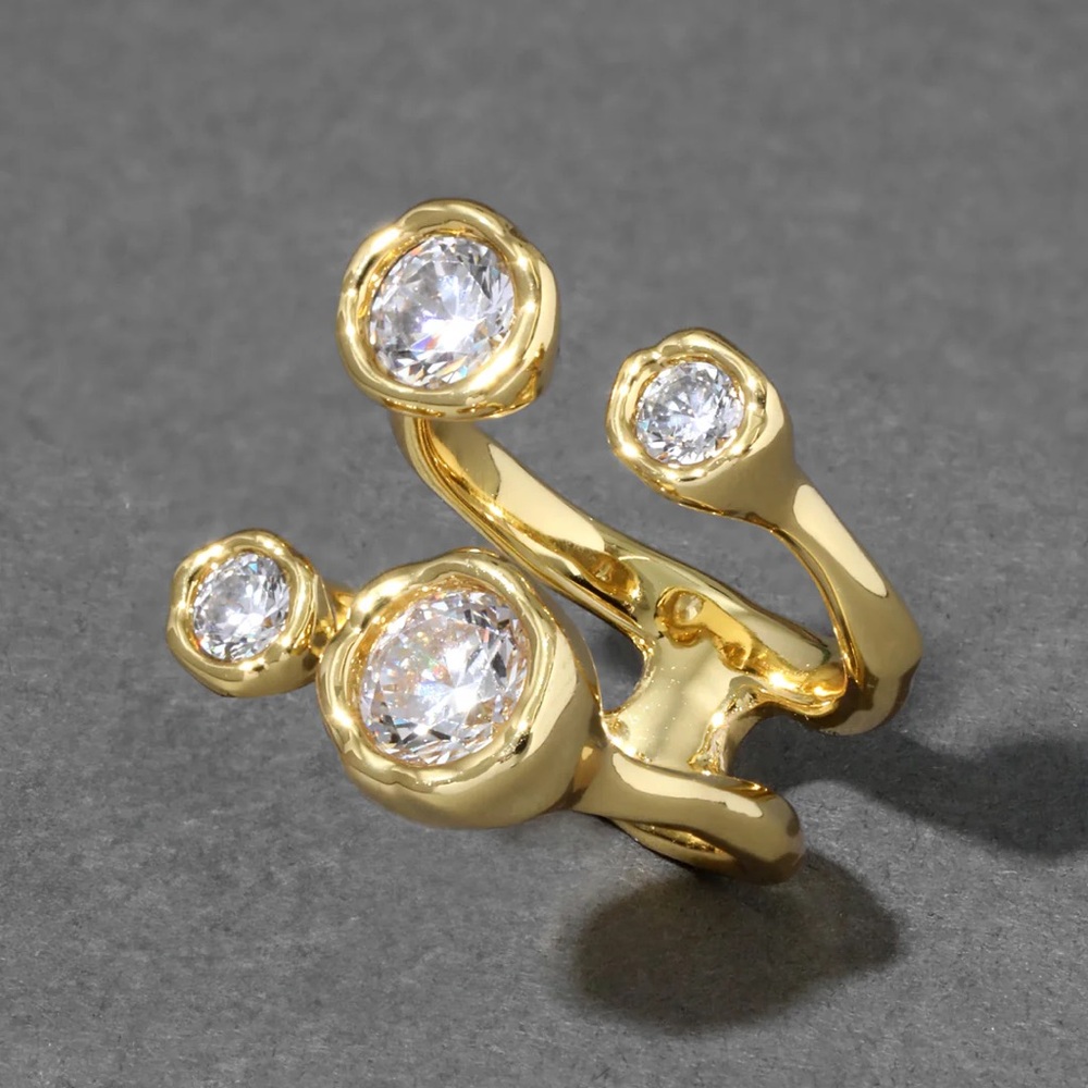 Alexis Bittar: Asterales Gold Open Ring